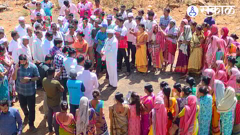 Tribal agitation for water