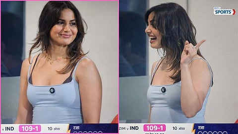 Who is Naina Bhan viral girl during India vs Zimbabwe match