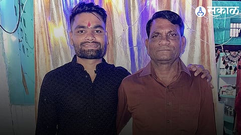 Indian cricketer Rinku Singh during a Team India practice session before leaving the squad following the death of his father Khachandra Singh due to stage-4 liver cancer.
