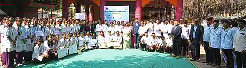 सह्याद्री फार्मसीचे एनएसएस विशेष श्रमसंस्कार शिबिर उत्साहात संपन्न