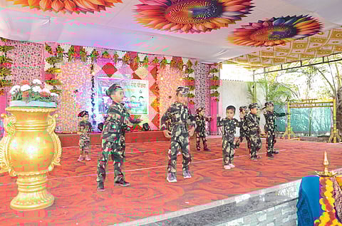 नागठाणे नाटिका सादरीकरण