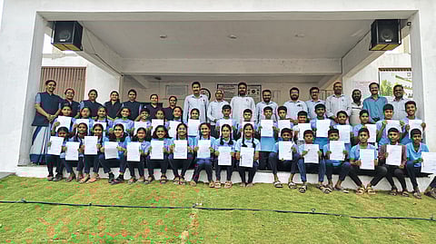 खंडाळा - असवली विद्यालयाचे राष्ट्रीय शिष्यवृत्ती परिक्षेत यश