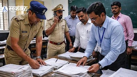 Maharashtra Board Exam Scam in Anjangaon Surji