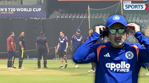 Gautam Gambhir Unhappy with Wankhede Pitch Curator?