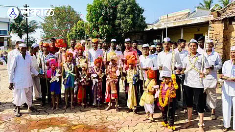 shirdale village dhulivandan celebration