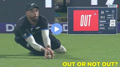 Aiden Markram’s dismissal in the SA vs NZ T20 World Cup semi-final sparked controversy