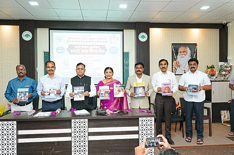 प्राचार्य डॉ. अनिल निघोट यांच्या 
आठ शैक्षणिक ग्रंथांचे प्रकाशन