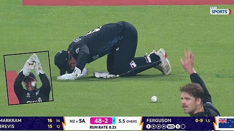 Tim Seifert hit near eye during SA vs NZ T20 World Cup semi-final