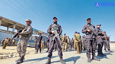 Closed school gates in Kashmir following government orders till March 7.