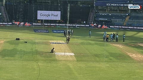 Wankhede Stadium’s Pitch No. 7 is set to host the India vs England T20 World Cup 2026 semifinal.
