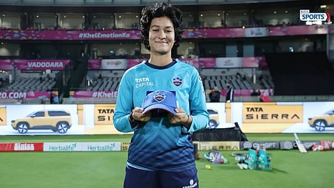 Deeya Yadav played a sensational unbeaten knock of 206 off 147 balls, smashing 22 fours and 7 sixes