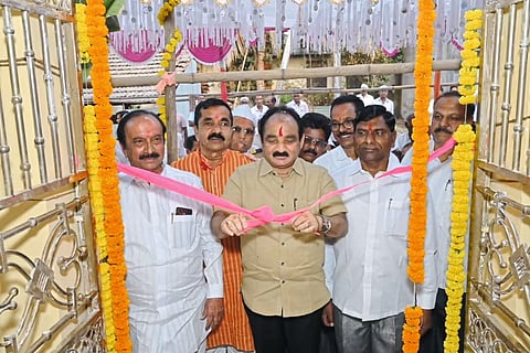 वाई:-व्याजवाडीतील सामाजिक ऐक्य,सलोखा आदर्शवत- मकरंद पाटील भक्तीचा जागर:श्री.संत शिरोमणी सावता महाराज मूर्ती प्राणप्रतिष्ठापना