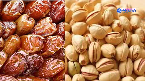 Different varieties of imported dates