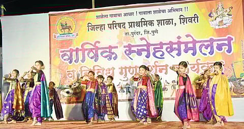 शिवरीत स्नेहसंमेलन, पारितोषिक वितरण समारंभ