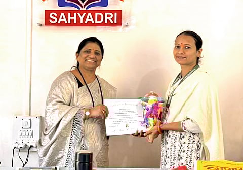 सह्याद्री फार्मसीच्या डॉ.सुनयना माळी या ''बेस्ट रिव्हिव्हर'' म्हणून सन्मानित