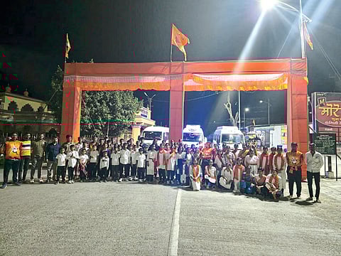 मशाल दौड, मिरवणुकांनी शिवजयंतीचा जल्लोष