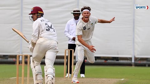 Brett Randell five wickets in five balls record