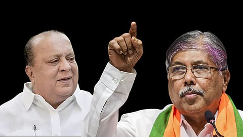 Hasan Mushrif and chandrakant patil