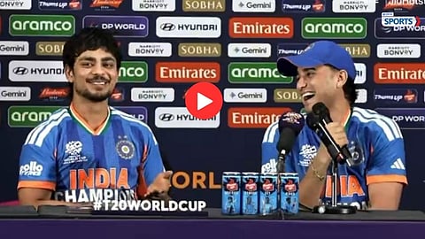 Ishan Kishan Abhishek Sharma viral video after T20 World Cup win
