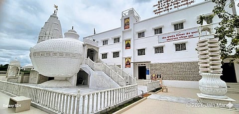 भांडगावातील भक्तामर कलशतीर्थाचे काम पूर्ण