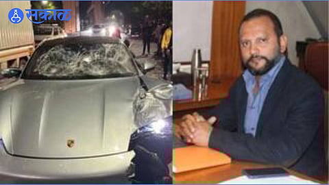 Porsche Car Accident vishal agarwal
