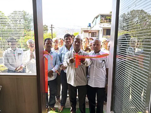 दापवडीच्या जिल्हा बँक शाखेचे नूतन इमारतीत स्थलांतर