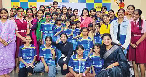 आंतरभारती बालग्राममध्ये
महिला दिन उत्साहात