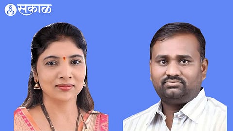 Dipali tad and Arjun Mallale