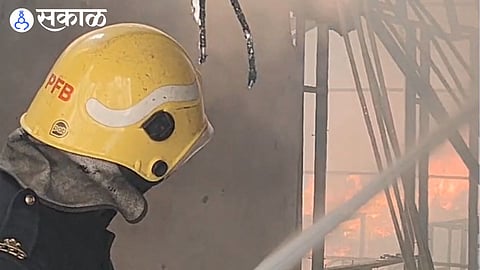 Wagholi Furniture Factory Fire