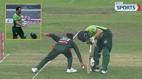Salman Ali Agha Runout