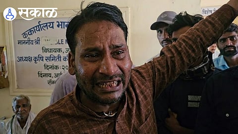 farmer emotional plea market yard auction stopped