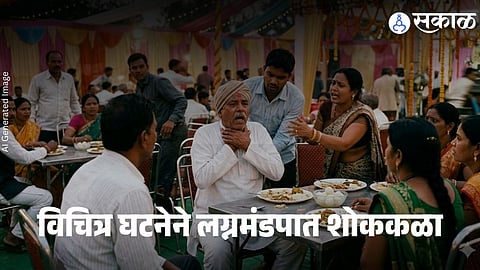 A tragic incident occurred at a wedding in Jamshedpur where a man died after a rasgulla got stuck in his throat, highlighting the dangers of food choking.