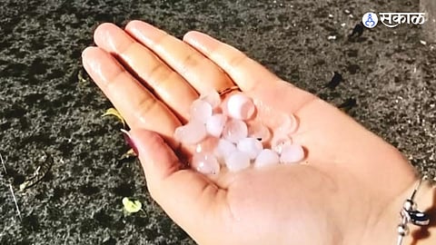 Hailstorm in Sangli & Miraj
