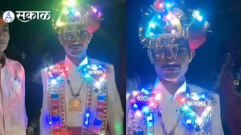 viral funny wedding groom entry