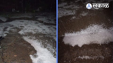 Unseasonal Rain and Hailstorms in uruli kanchan