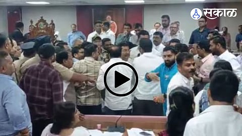 VVMC BJP and BVA Clash