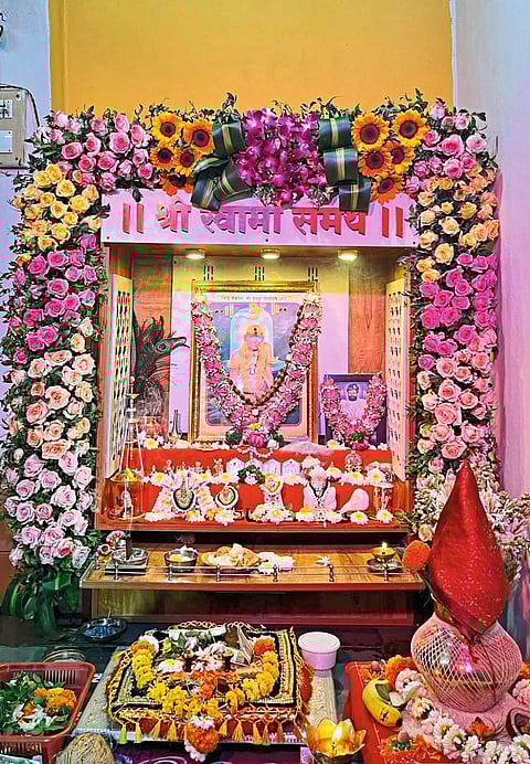 उत्रौलीत महारुद्र हवन, दुग्धाभिषेक