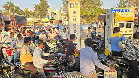 Fuel Shortage Hits Junnar Region