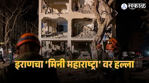 Missile strike aftermath in Dimona, Israel’s “Little India,” where over 100 people were injured following an Iran attack.