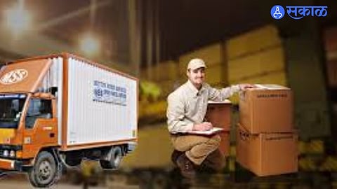Courier parcels piled up in Pune as delivery delays increase and shipping costs surge due to global tensions.