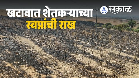 What caused the Satara farm fire?
