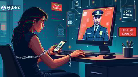 Cyber Fraud in Nagpur: 50-Year-Old Woman Targeted via 'Digital Arrest' Scam