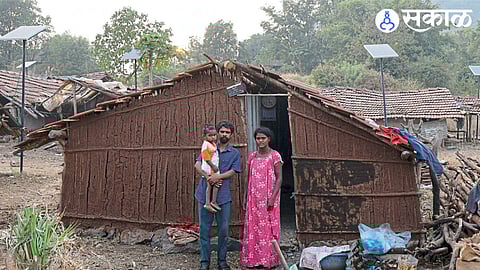 solar power in davare village