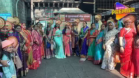 “हा अनुभव शब्दात न मावणारा” कलर्स मराठीच्या नायिका तुळजाभवानीच्या चरणी नतमस्तक