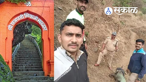 Man Dies After Jumping from Sajjangad Fort