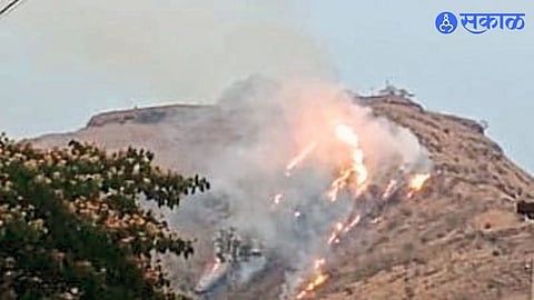 Sadashivgad Hill Fire Leaves Trail of Destruction, Devotees Demand Strict Action