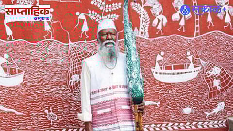 Traditional Warli art and tribal culture festival in Palghar Maharashtra 