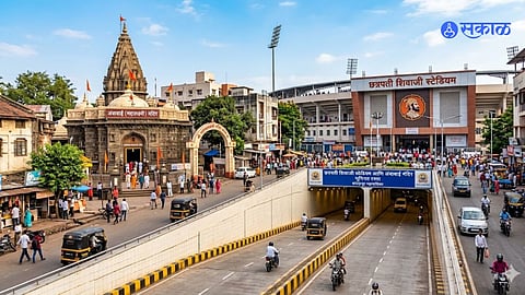 Shivaji Stadium to Mahalaxmi Temple tunnel Kolhapur news