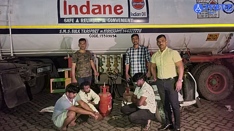 Major Action in Chakan: Illegal Gas Refilling Operation Exposed