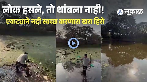 Mocked but Unstoppable: Young Man Cleans Entire River Alone and Wins Praise